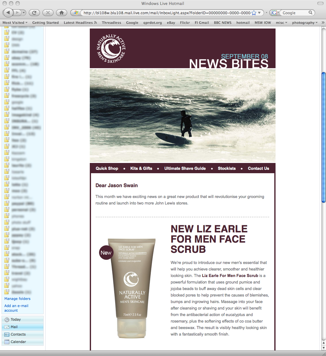 Naturally Active skincare