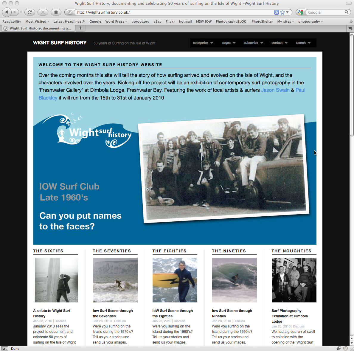 wight surf history