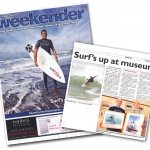 Weekender, Isle of Wight County Press. Surf’s up at Dimbola