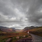 25%. The road from Blea Tarn back to the Langdales