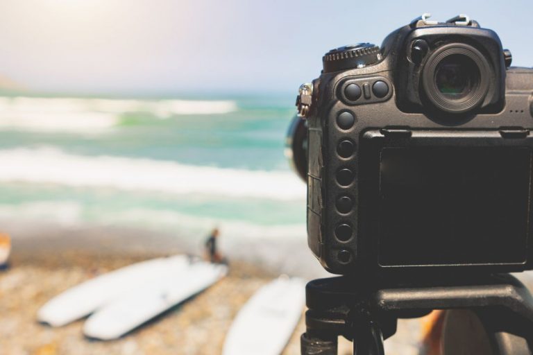 camera set up for surf photography